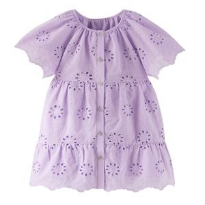 Zara Tiered Embroidered Dress